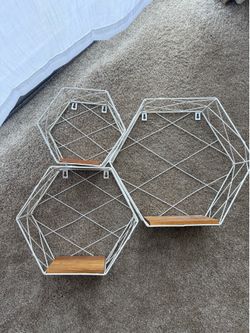 Hexagon Shelves
