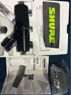 Shure SM7b Pro microphone