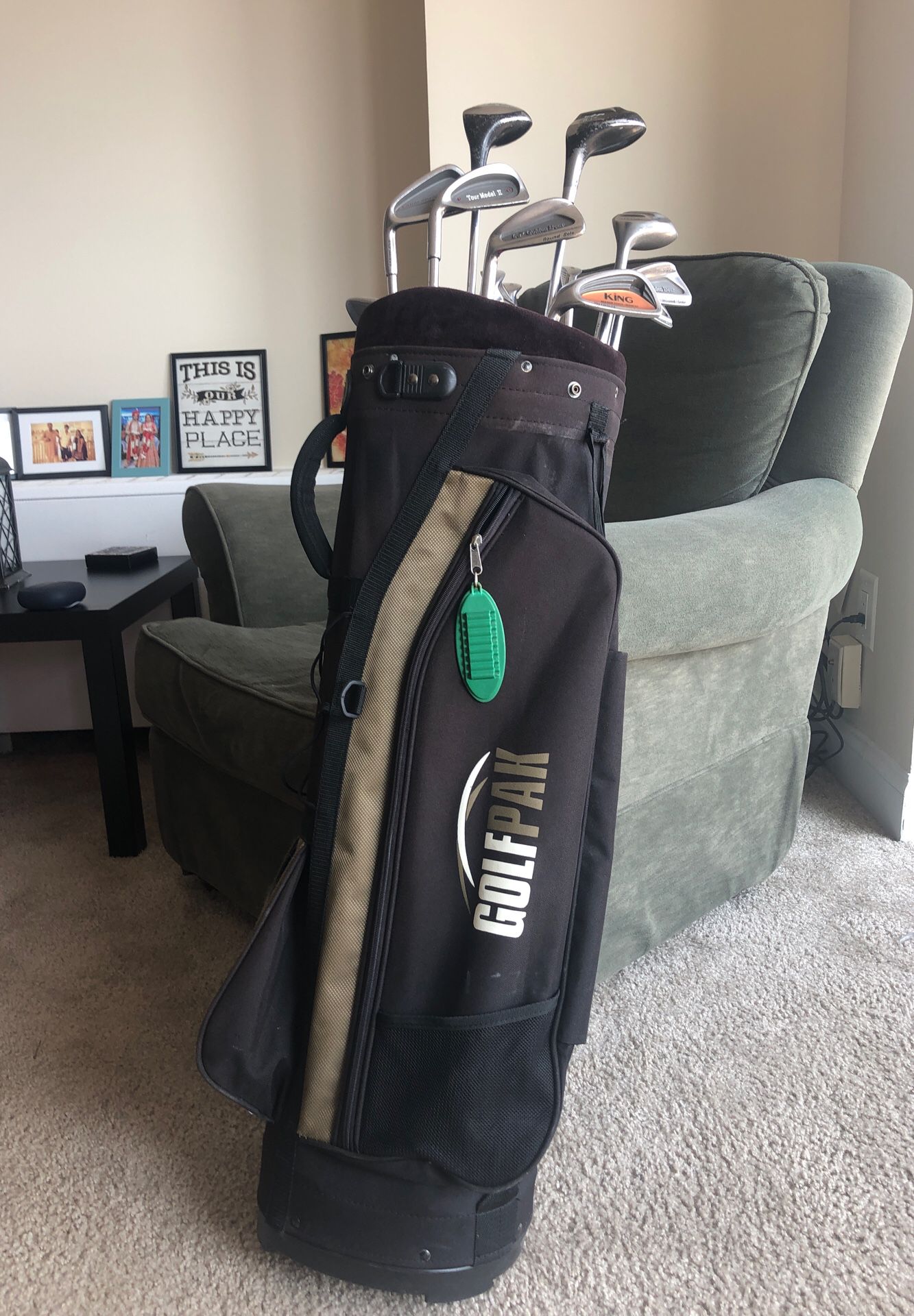 Left Handed Player - Golf Kit