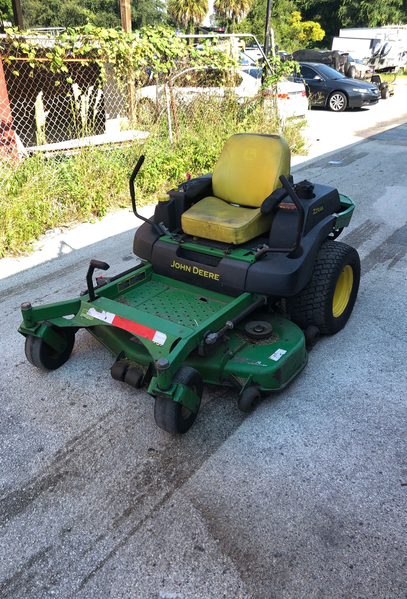 John Deere 757 zero turn 54in mower