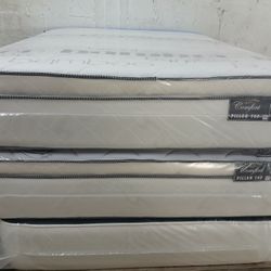 $199 Queen Pillow Mattress Brand New Free Delivery Same Day 