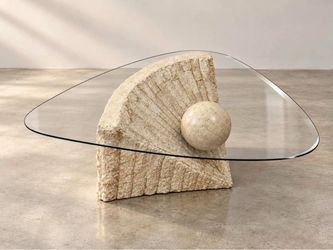 Tessellated post modern coffee table