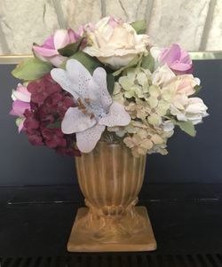 Silk flower arrangement