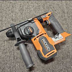 RIDGID 18V Brushless Cordless 1 in. SDS-Plus Rotary Hammer (Tool Only)