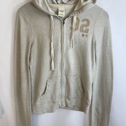Women Abercrombie & Fitch A&F AF Jacket Outerwear Hoodie Sweatshirt Medium M