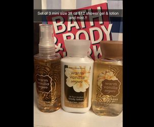 Bath body works.!! $12 lotion & body mist & shower gel ❤️