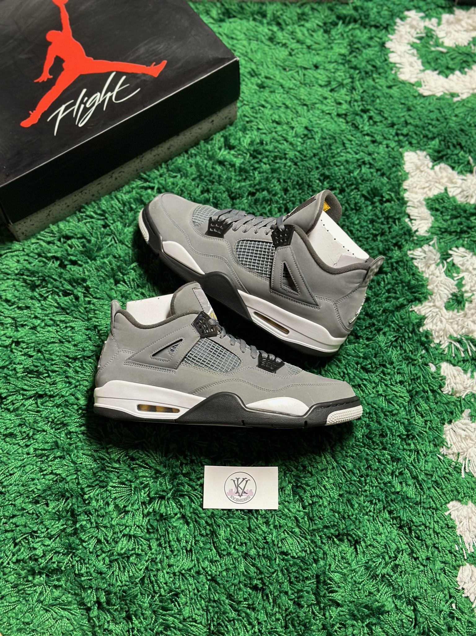 Size 13 - Jordan 4 Cool Grey 2019