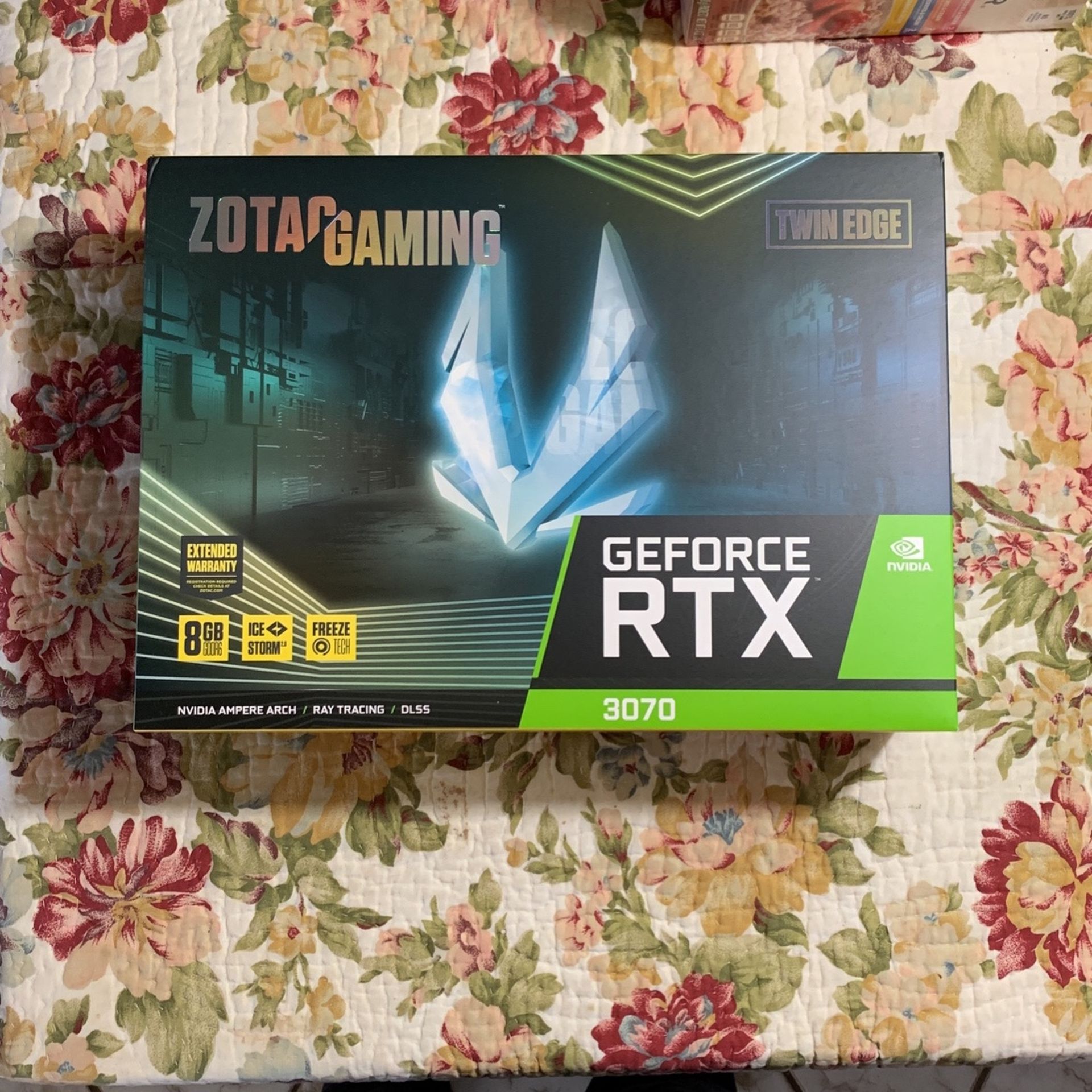 ZOTAC GAMING GeForce RTX 3070 Twin Edge 8GB GDDR6 256-bit 14 Gbps PCIE 4.0