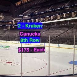 Kraken Canucks Tickets 