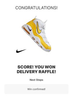 Nike Air Max Uptempo 95 Size 12 Lakers Edition OBO