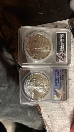 X2 2024 p silver eagle star privy