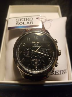 Seiko (SOLAR POWERED) mens Casual Watch