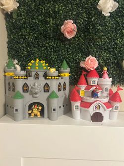 Bowser’s Castle and Princess Peach Castle
