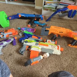 13 Nerf Guns!!