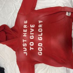 Differential Clothing Hoodie RED SIZE M