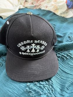 Chrome heart hat