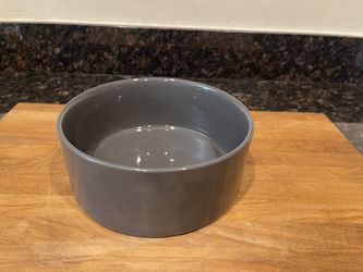 Pampered Chef Quick Cooker Ceramic dog bowl