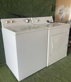 Ge washer and dryer set