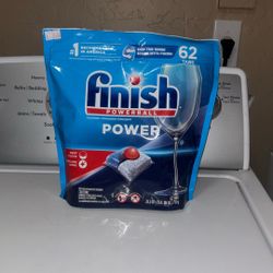 Finish 62 Count Dishwasher Pods