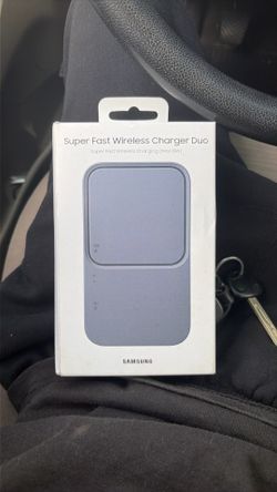 SAMSUNG Super fast wireless charger duo