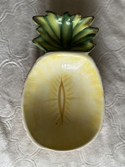 Vintage Lillian Vernon Pineapple Serving Dish - 92124