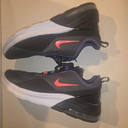 Nike Air Max Motion 2 Black Flash Crimson Men's Size 8.5 Sneakers A00266-008