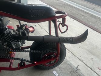 SKZ exhaust for minibike (shoot offers)