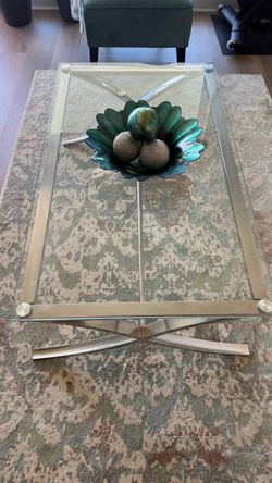 Z Gallerie Coffee table and end table