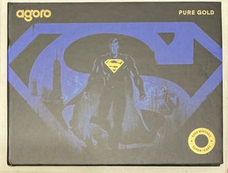 Agoro Superman Pure Gold Super-Rare Collectible