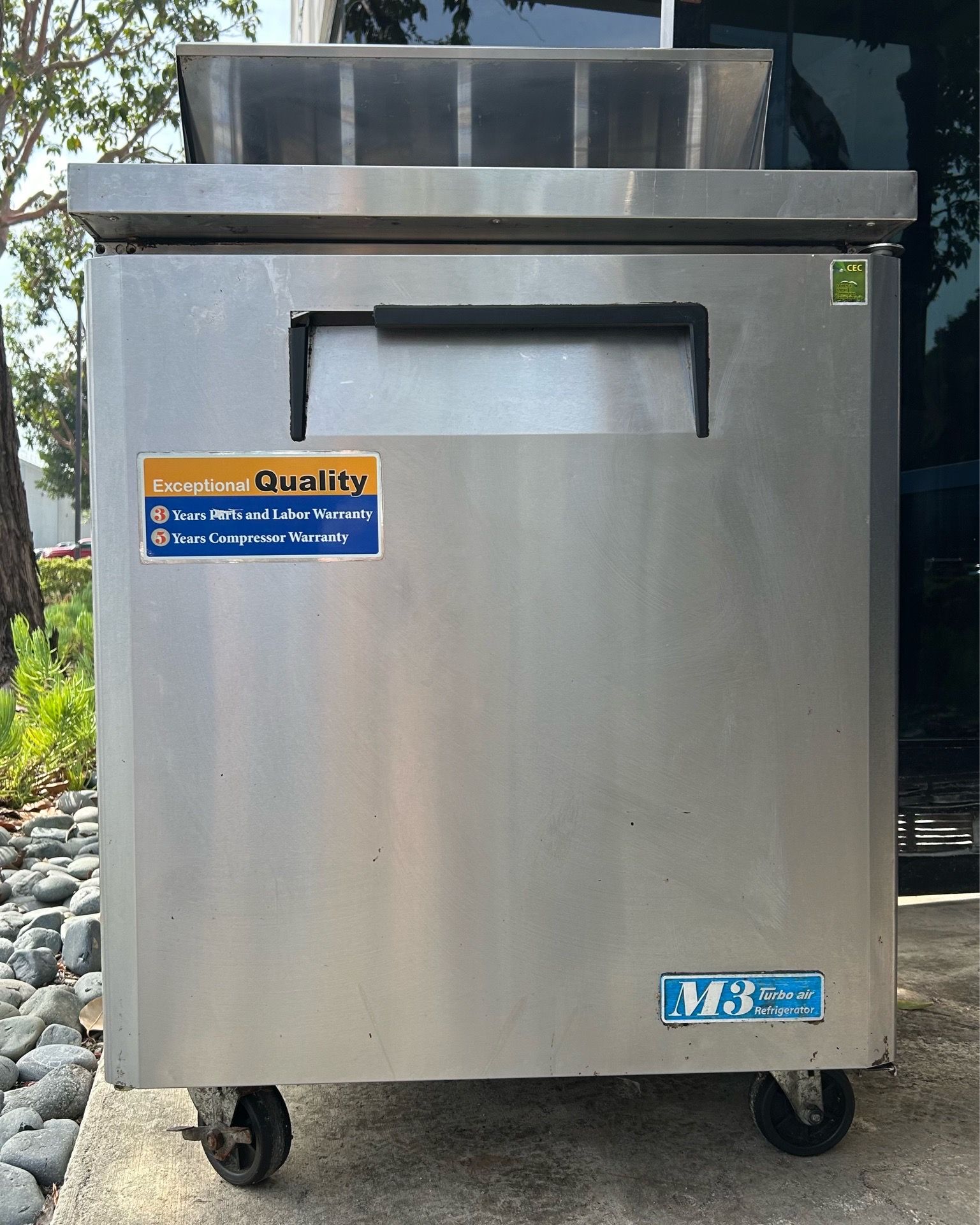 Turbo Air M3 Series Undercounter Refrigerator. Model: MUR-28-N