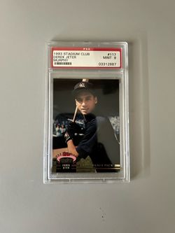 Derek Jeter 1993 Stadium Club Rookie Card