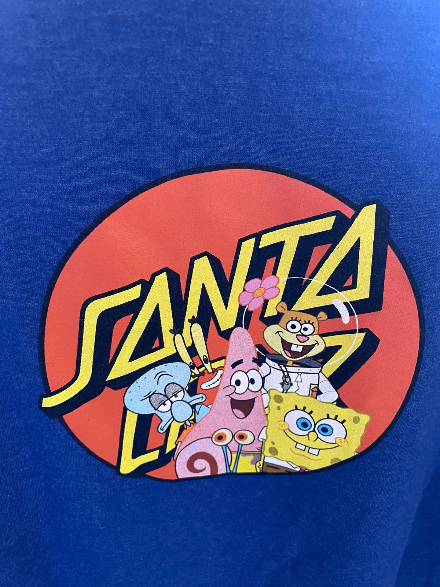 Santa Cruz Skateboards x SpongeBob SquarePants x Nickelodeon Size XL