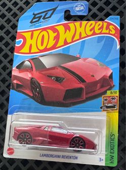 Hot Wheels Lamborghini Reventon 224/250 HW Exotics 8/10 60 Anniversario