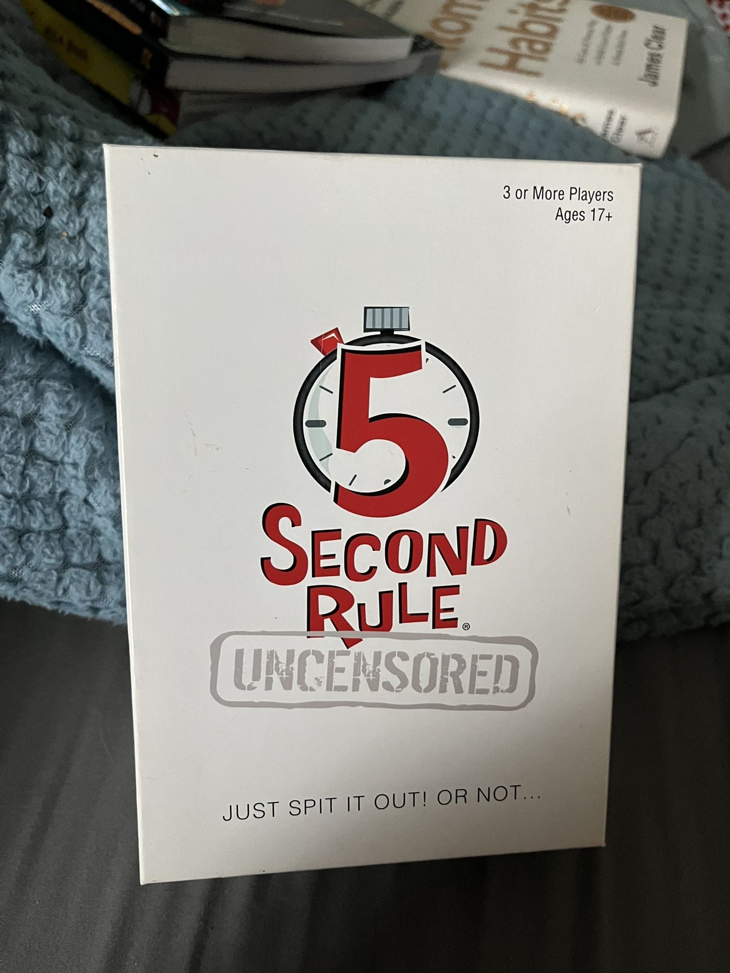 5 Second Rule Uncensored Edition Board Game