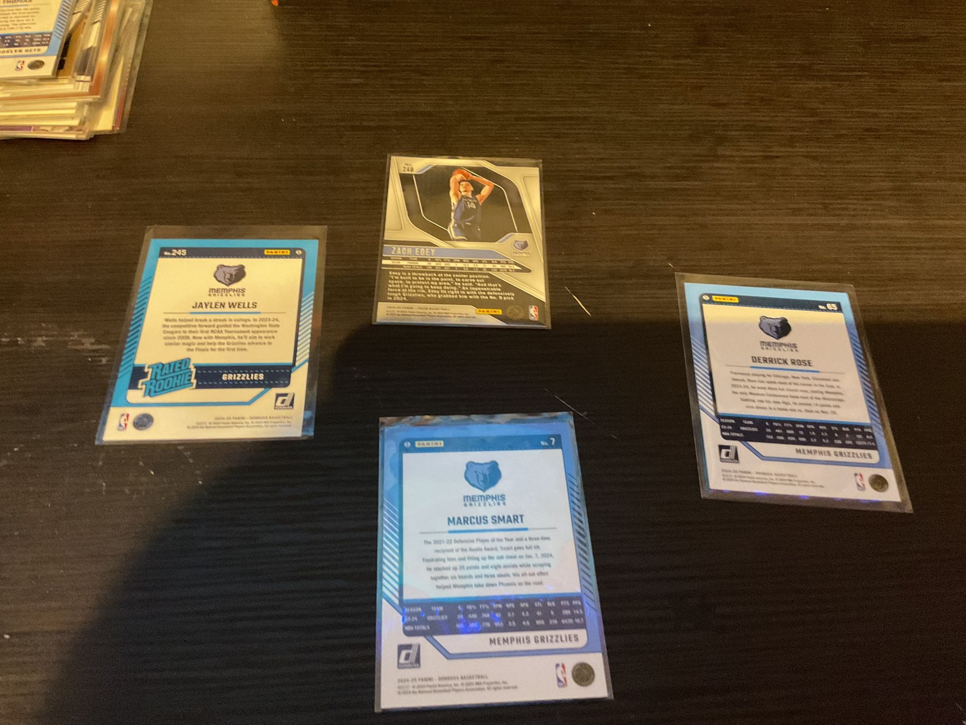 Basketball Memphis Grizzlies Cards 4 Bucks 