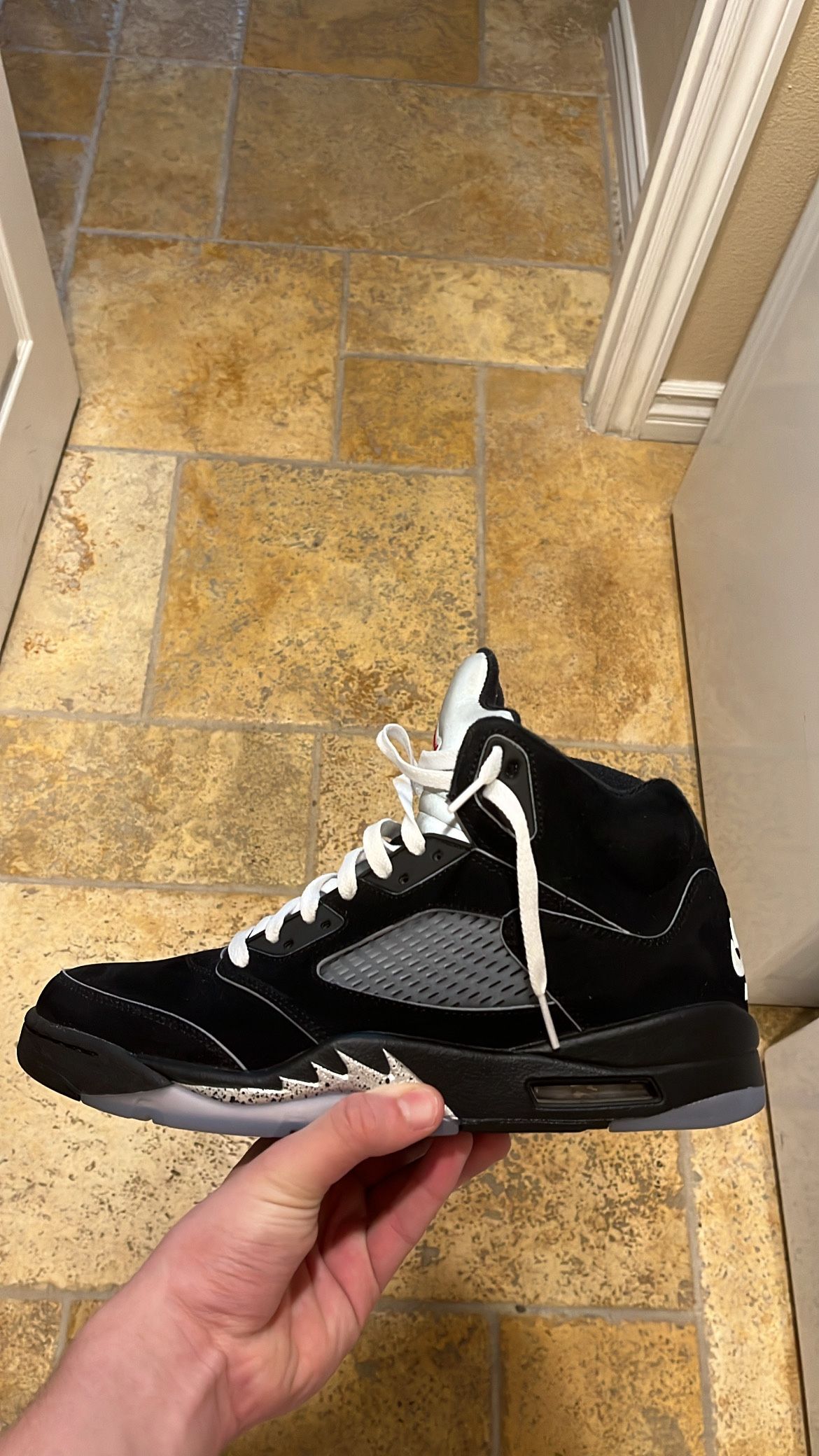 Jordan 5 Black Metallic Size 11