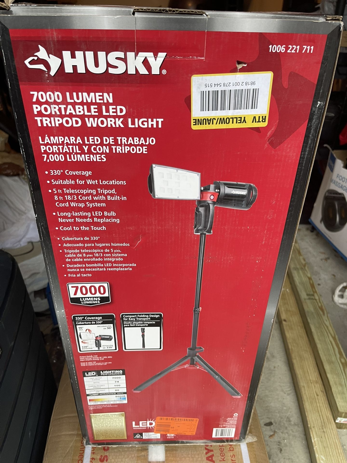 Husky 7099 Lumens led Light