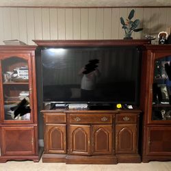 Wooden Entertainment System