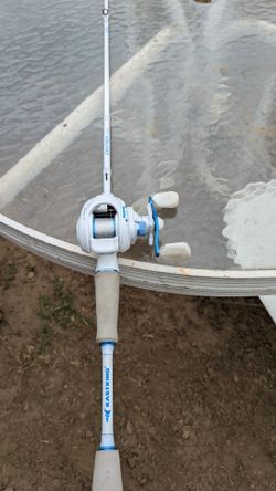fishing pole and reel