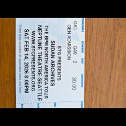 Sudan Archives Ticket