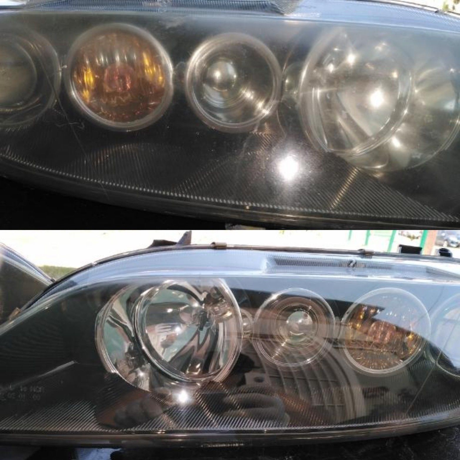 Headlight Shine Before / After