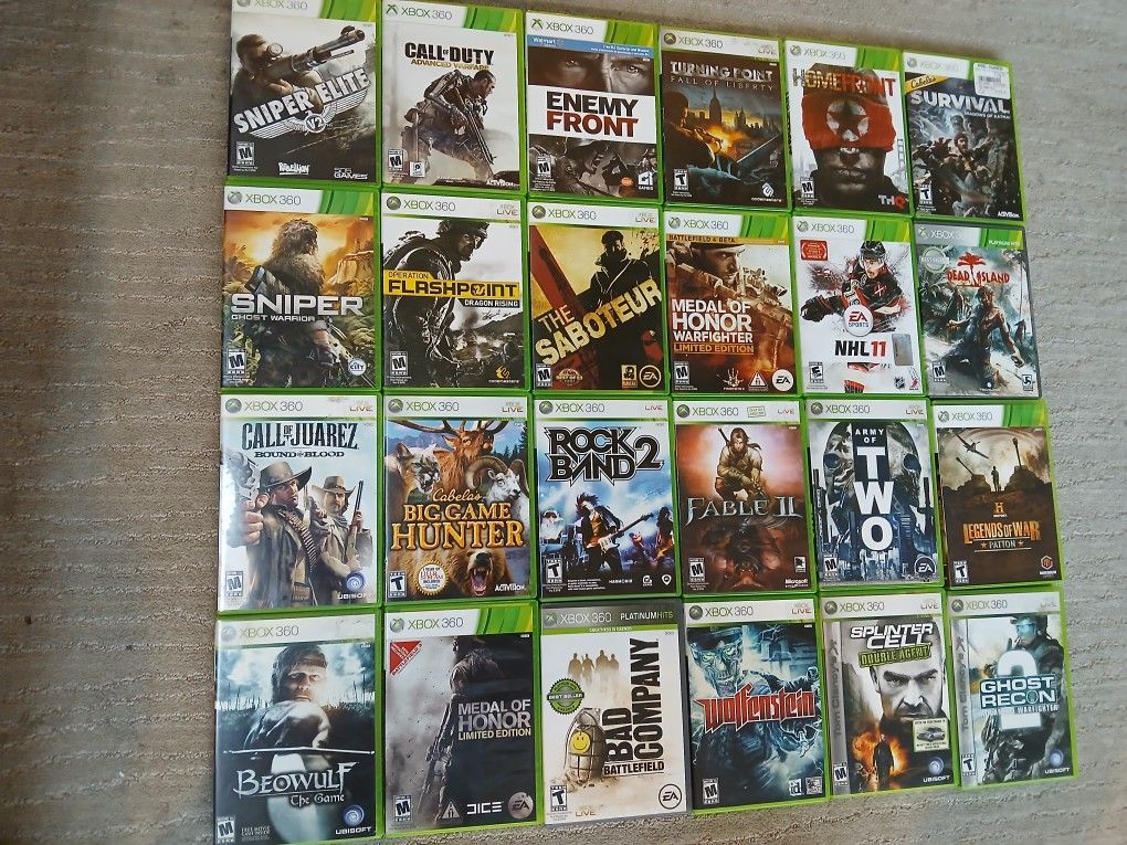 XBOX 360 Games