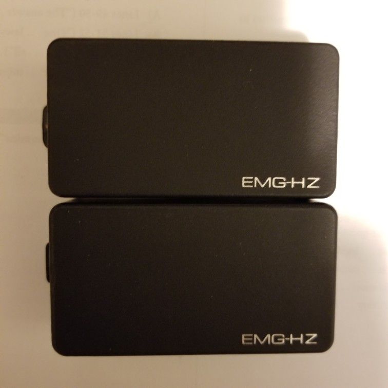 2 EMG HZ Passive Pickups For Electric Guitar 