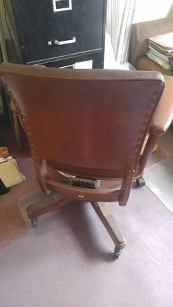 Antique Bankers Chair