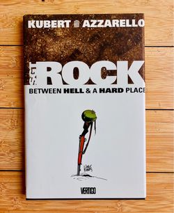 VERTIGO / DC COMICS — SGT. ROCK “BETWEEN A ROCK AND A HARD PLACE” Hardcover Graphic Novel (First Printing)