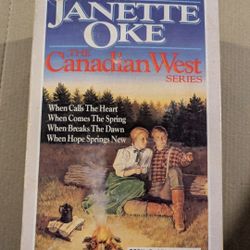 The Canadian West Series Books 1-4 by Janette Oke 1986 Paperback Box Set - New, Sealed