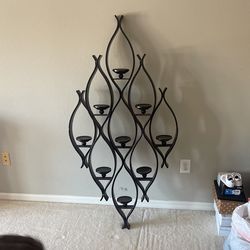 Large Metal Wall Sconce