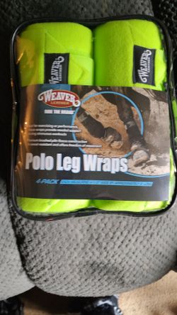 Polo leg wraps for horses
