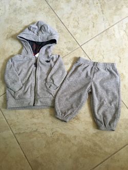 Carter's fleece set