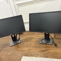 Dell 22 Inch Monitor Set of 2.